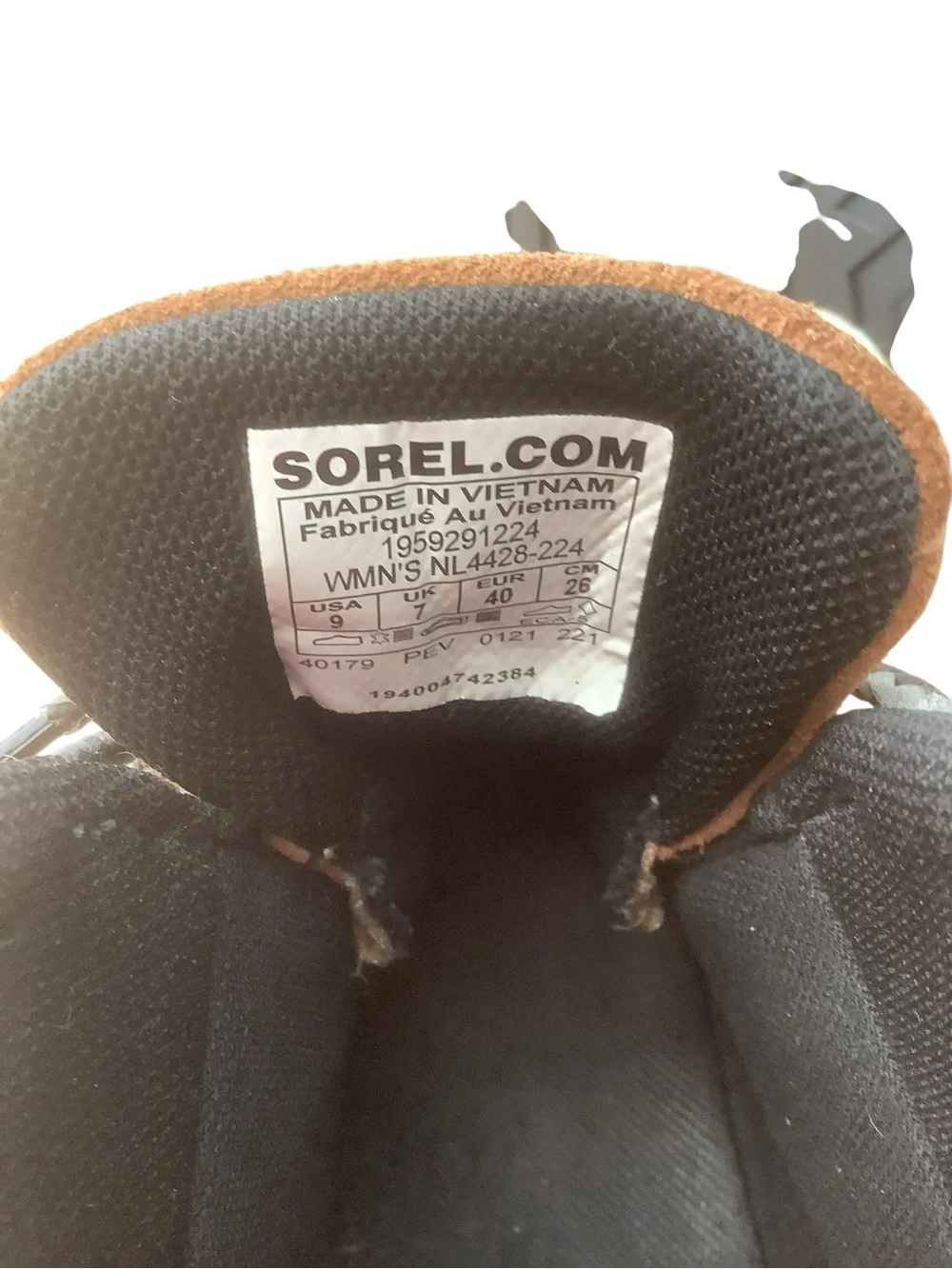 Sorel Out ’N About Classic III Plus  Felt Suede Duck Boots Women’s 9 Gray Brown